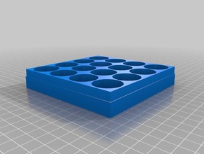 262 battery box tool holders boxes customized 3d print model - Mito3D