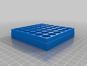 152 aa battery box tool holders boxes customized 3d print model - Mito3D