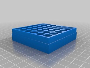 116 aaa battery box tool holders boxes customized 3d print model - Mito3D