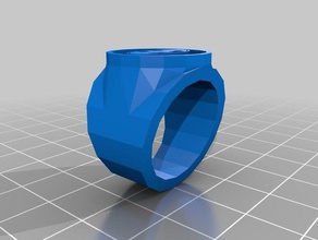 batman ring size 10 accessories customized 3d print model - Mito3D
