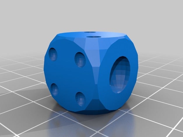 los dados personalizado 3D print model - Mito3D