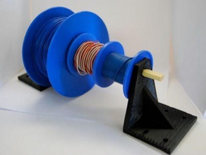 Tel-makara tutucusu diğer Kablolar openscad spindle 3d print model - Mito3D