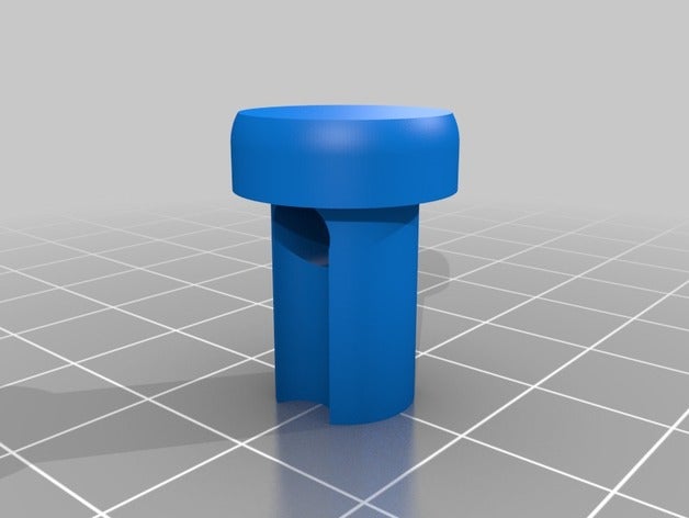 10mm tubo cap parti personalizzato 3D print model - Mito3D