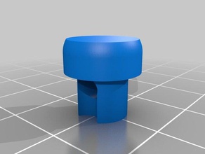 8mm tapa del tubo partes personalizado 3d print model - Mito3D
