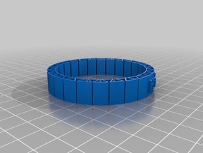 santíssima trindade flex pulseira pulseiras personalizado 3d print model - Mito3D