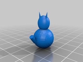 fat kitty other 3d print model - Mito3D