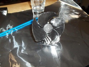 ventola v30 hobby il flusso d'aria le lame soffiatore di raffreddamento falce 3d print model - Mito3D