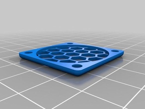 my customized generic fan guard 30mm parts 3d print model - Mito3D