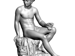 Scansione 3d statua di mercurio la stampa La antiquariato il greco vecchio scultura vintage 3d print model - Mito3D