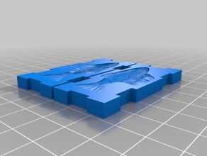 kalıp minnow lure2 balıkçılık spor açık havada balık cezbeder oogoo sugru 3d print model - Mito3D