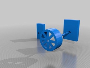 stationary hamster wheel sphero 3d printing make5000 3d print model - Mito3D