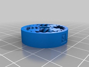 my customized gear bearing parts 3d print model - Mito3D
