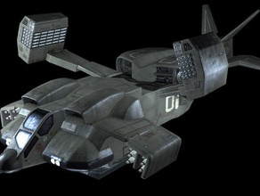 aliens dropship vehicles scifi 3d print model - Mito3D