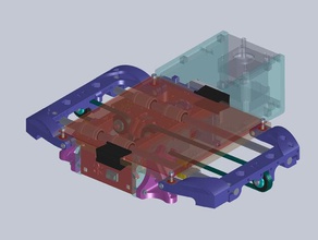 1405 simple expanded singledouble precision 3d printer parts gt2 belt printrbot upgrade part 3d print model - Mito3D