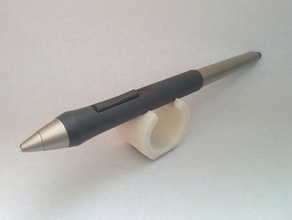 wacom stylus arc andere Bambus intuos intuos3 intuos4 3 4 Stift Federhalter penstand Stift-Halter den Stifthalter stehen bamboo 3d print model - Mito3D