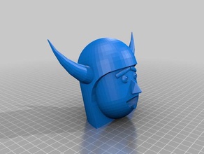 viking interactivo art personalizado 3d print model - Mito3D