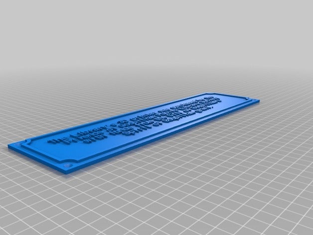 amigos cpl simples nome de sinal sinais logotipos personalizado 3D print model - Mito3D