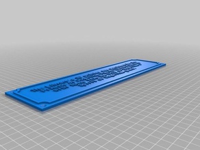 Freunde cpl einfachen Namen Unterschreiben Zeichen logos angepasst 3d print model - Mito3D