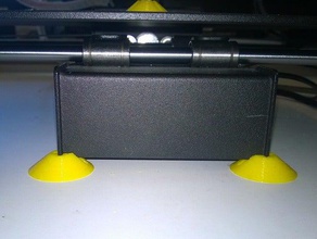ninja feet basit metal printrbot 3d yazıcı aksesuarlar anti-kayma ninjaflex 3d print model - Mito3D
