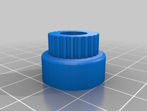 gt2 fine pulley 3d printer parts customized 3d print model - Mito3D