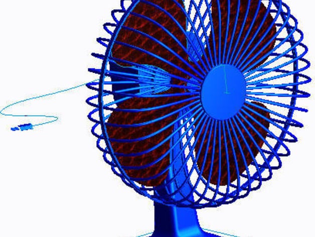 table ventilateur ménage fournitures 3D print model - Mito3D