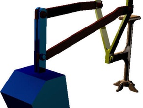 hand operated mechanism machine tools anurag 3d print model - Mito3D