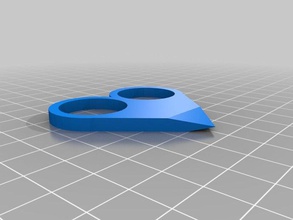 Herz-Schlag Schmuck 3d experiment Haushalt Teil pla supportless nützlich 3d print model - Mito3D