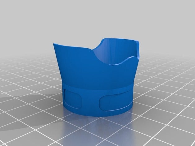 dji vision plus petal lens 3d printing 3D print model - Mito3D