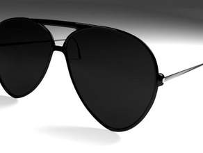 sunglasses blender 3d print model - Mito3D