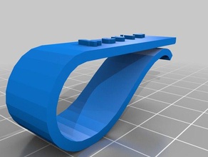 la mia carta personalizzata clip casa 3d print model - Mito3D