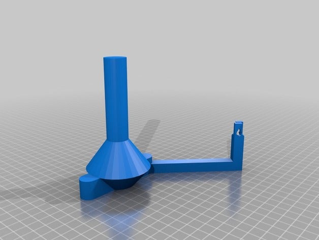 meine angepasste printrbot spool-Halter 3d Drucker Zubehör 3D print model - Mito3D