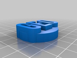 geo moeda 3d impressão geocoin 3d print model - Mito3D