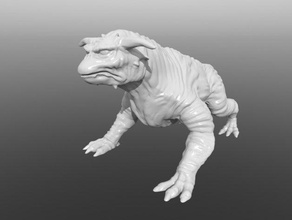 ghostbusters terror cão re-esculpido esculturas demônio ghoul zoul 3d print model - Mito3D