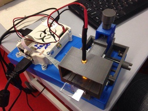 rpi-Mikroskop-Histologie Fokus-Antrieb xy-Bühne Biologie automatisierte 3d print model - Mito3D