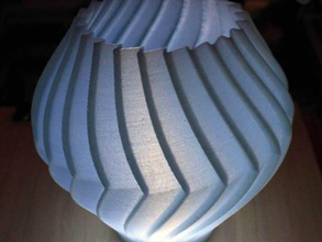 buzzsaw vasi arredamento 618 art tazza la lampada luce montana in nylon bella 3d print model - Mito3D
