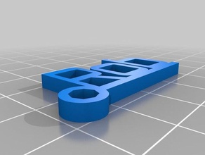 meu personalizados lote keychain do gerador chaveiros 3d print model - Mito3D