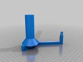 meine angepasste printrbot spool-Halter 2 3 d Drucker Zubehör 3d print model - Mito3D