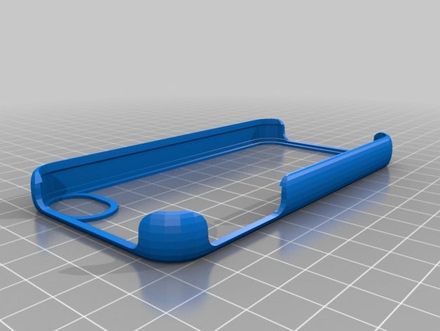 caso di iphone 4 ottagono a 8 facce mobile personalizzato 3D print model - Mito3D