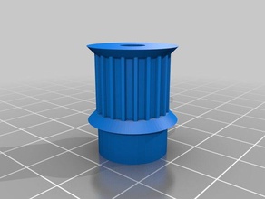 my gt2 pulley 3d printer parts customized 3d print model - Mito3D