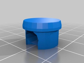 16x14mm tapa del tubo partes personalizado 3d print model - Mito3D