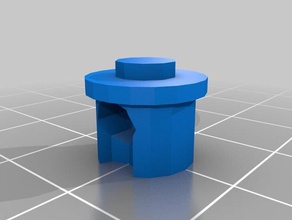 il mio personalizzato parametrico tappo della provetta parti 3d print model - Mito3D