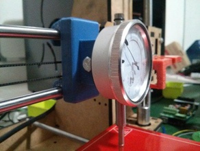vertical dial indicador de apoyo graber i3 transporte 3d la impresora accesorios 3d print model - Mito3D