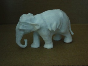 parade elephant animals circus 3d print model - Mito3D