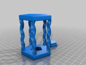 il mio personalizzato di sabbia alimentato statale d'arte pezzo tempo arredamento 3d print model - Mito3D
