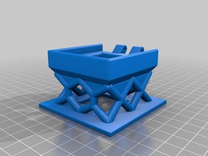 mini box overhang test 3d printing tests 3d print model - Mito3D