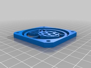 pi ventola da 120 mm collare 3d la stampante parti personalizzato 3d print model - Mito3D