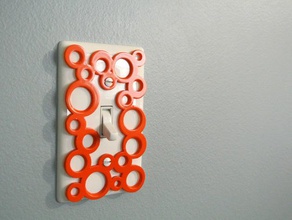 decorative switch-plate decoration 3d print model - Mito3D