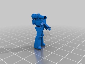 megatron modello mobili cool decepticon la pistola robot trasformatore trasformatori 3d print model - Mito3D