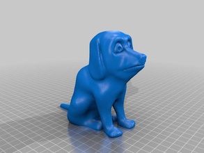 yap animaux chien chiot 3d print model - Mito3D