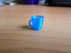 112 scale coffee mug food drink dollhouse mini miniature 3d print model - Mito3D